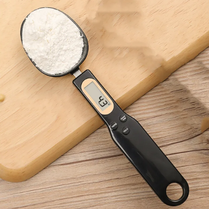 LCD Digital Kitchen Scale Spoon