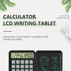 LCD Calculator Portable Writing Board